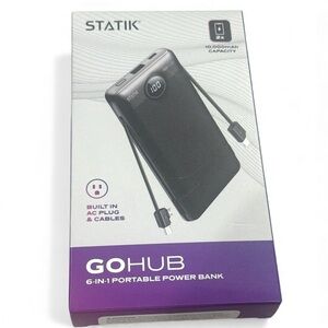 Statik GOHUB 6-in-1 Portable Power Bank
